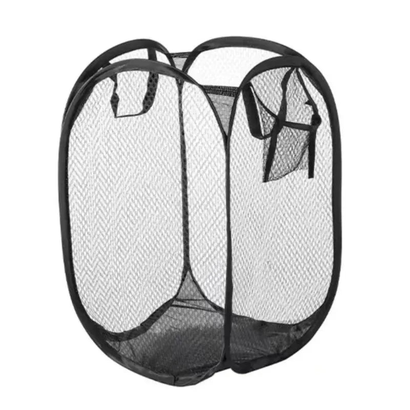 Foldable Mesh Clothes Basket