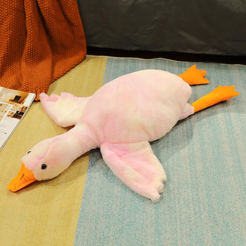 Giant Goose Plush Pillow – Soft Stuffed Animal Toy