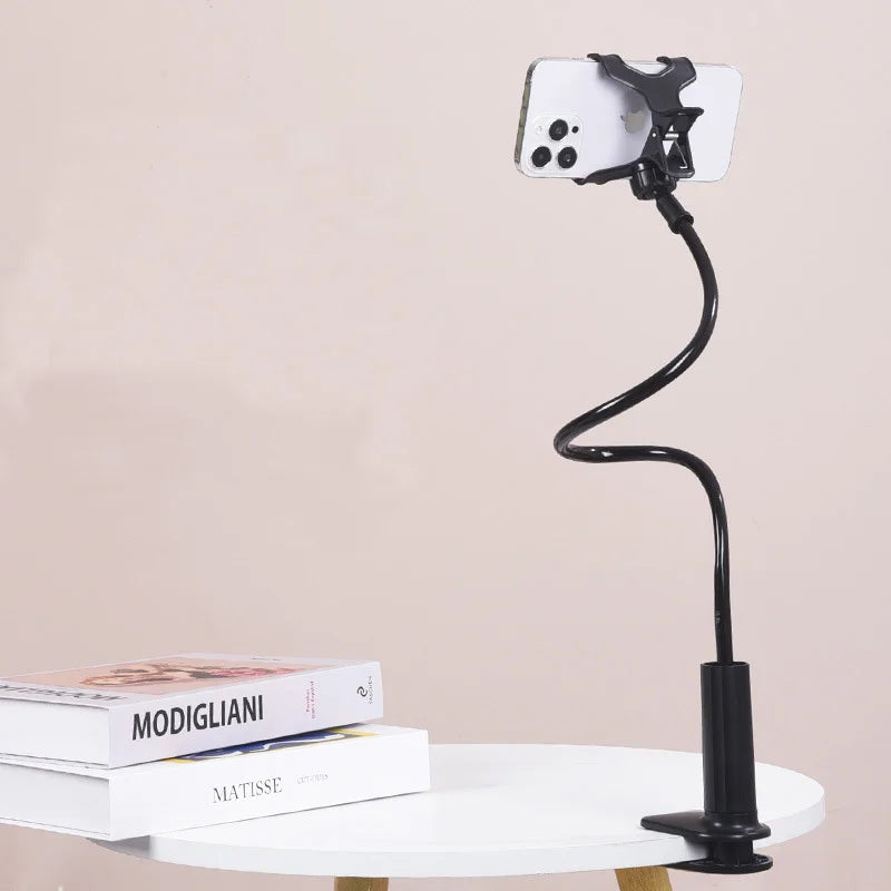Flexible Gooseneck Phone Holder – Lazy Bed Desktop Clamp Stand