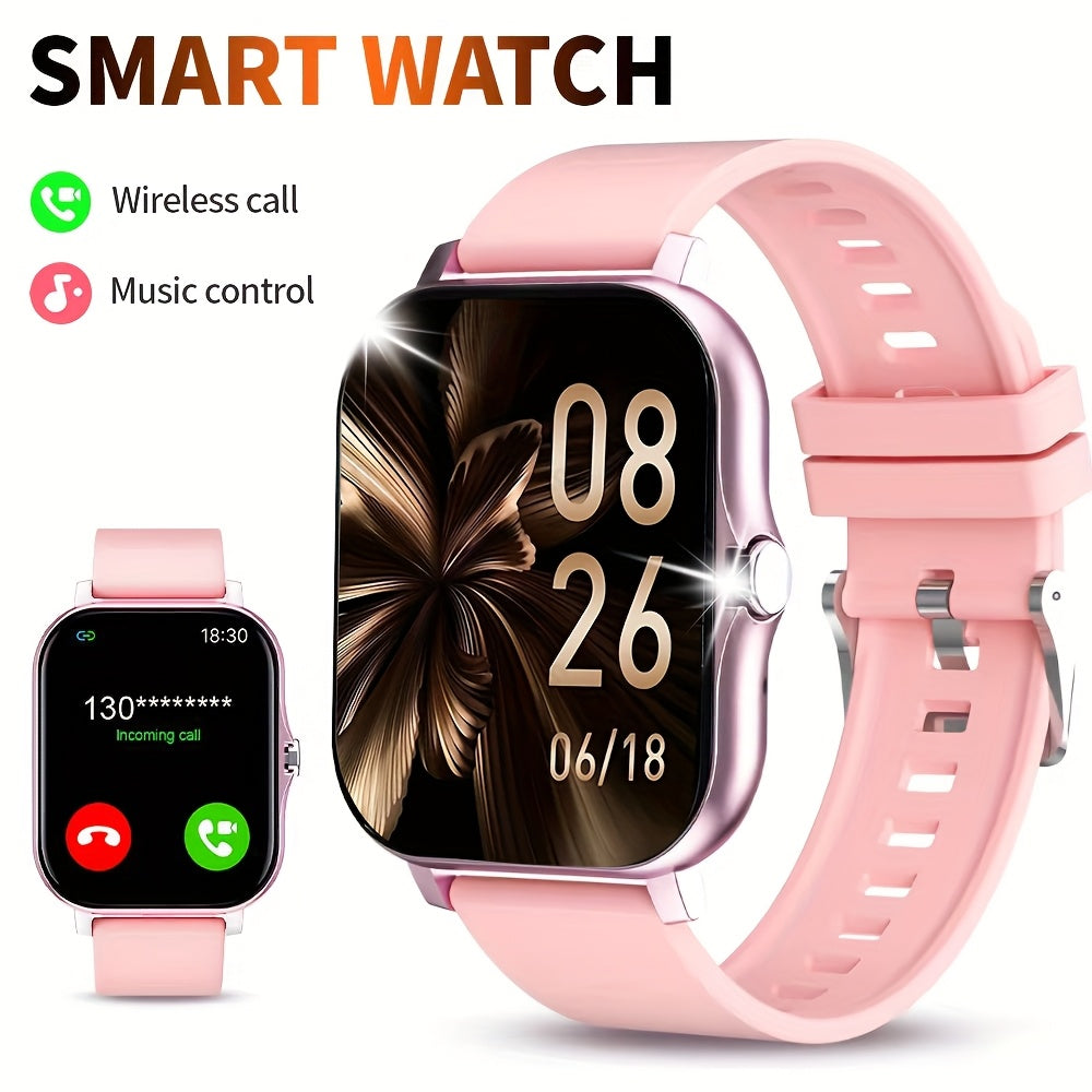 1.83" Smartwatch with Bluetooth Calling & Fitness Tracker