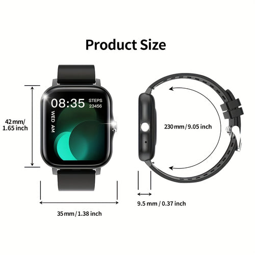 1.83" Smartwatch with Bluetooth Calling & Fitness Tracker