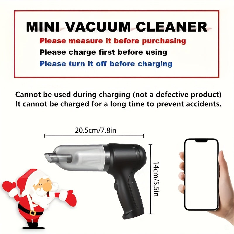 Wireless Vacuum Cleaner – Strong Suction USB Rechargeable
