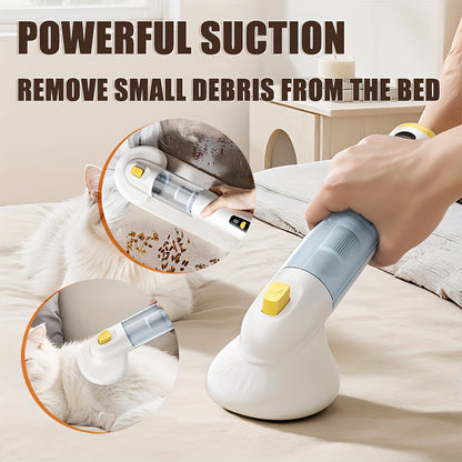 Pet Grooming Vacuum with Brush – 4KPA Suction