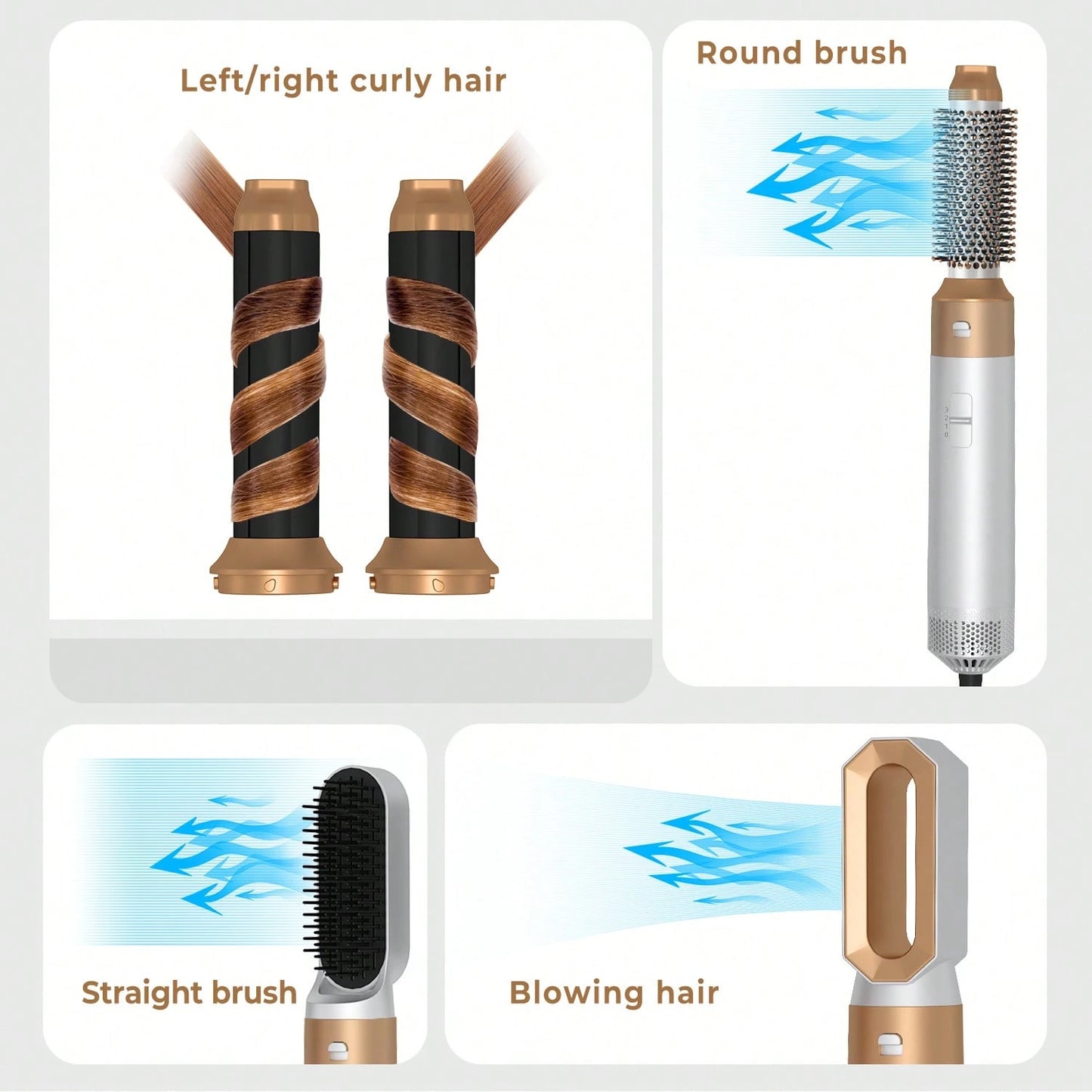 Hot Air Brush 5 in 1