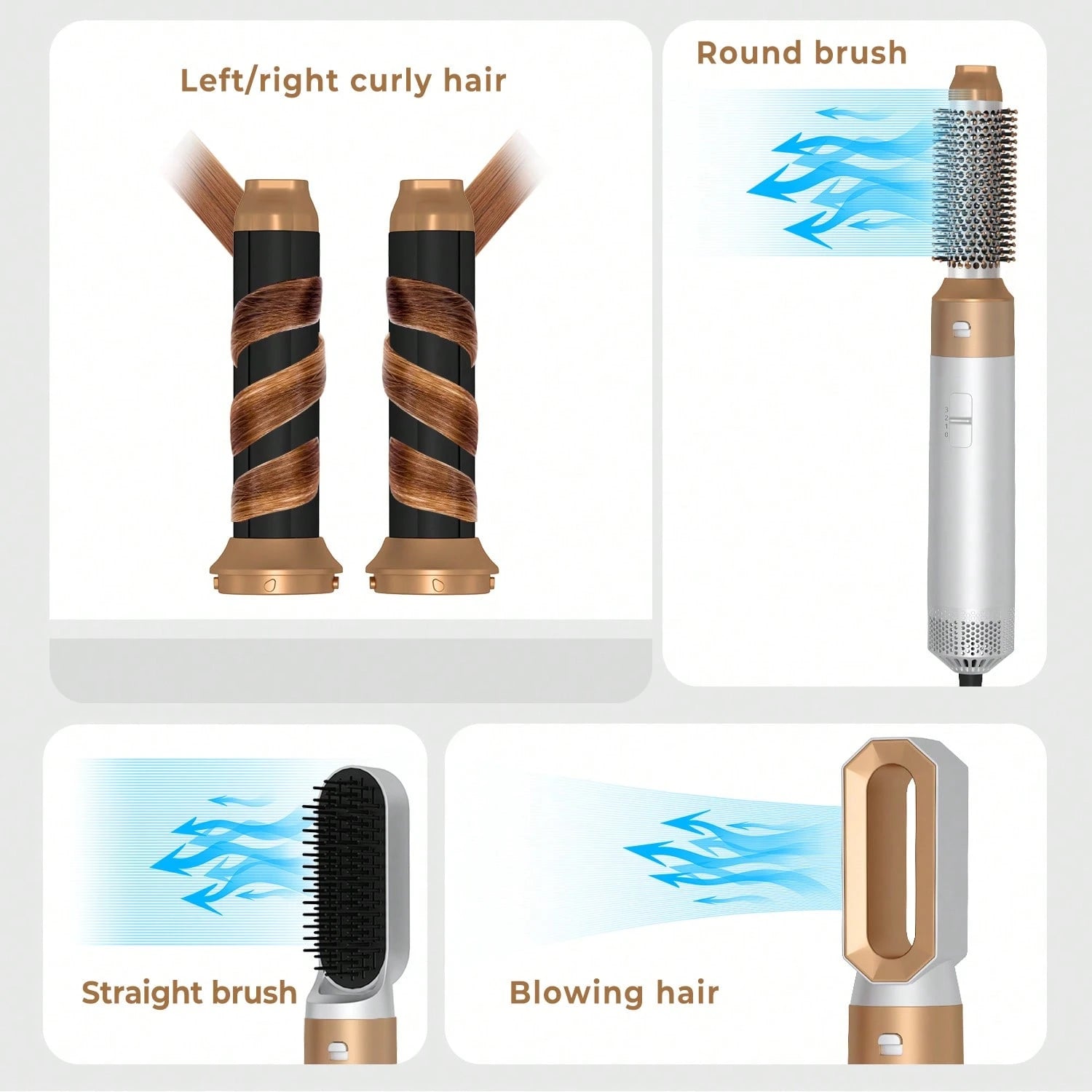 Hot Air Brush 5 in 1