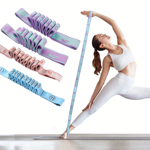 Yoga Stretch Strap Resistance Band Flexibility Band