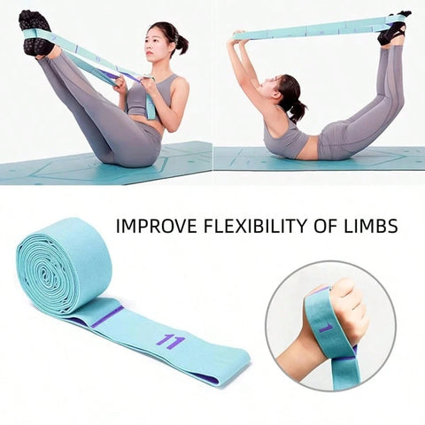 Yoga Stretch Strap Resistance Band Flexibility Band