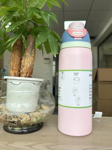 Insulated Stainless Steel Sports Water Bottle With Straw For Sports