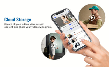 1080P Smart Video Doorbell Camera with 2-Way Audio