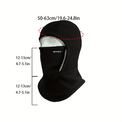 Winter Hood Scarf Face Mask – Windproof All-in-One Cover