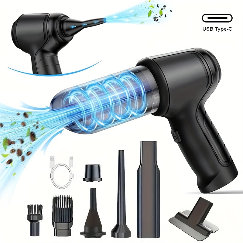 Wireless Vacuum Cleaner – Strong Suction USB Rechargeable