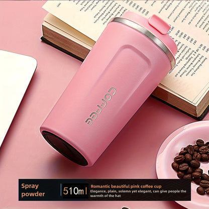 Insulated Stainless Steel Travel Mug – Leakproof Flask