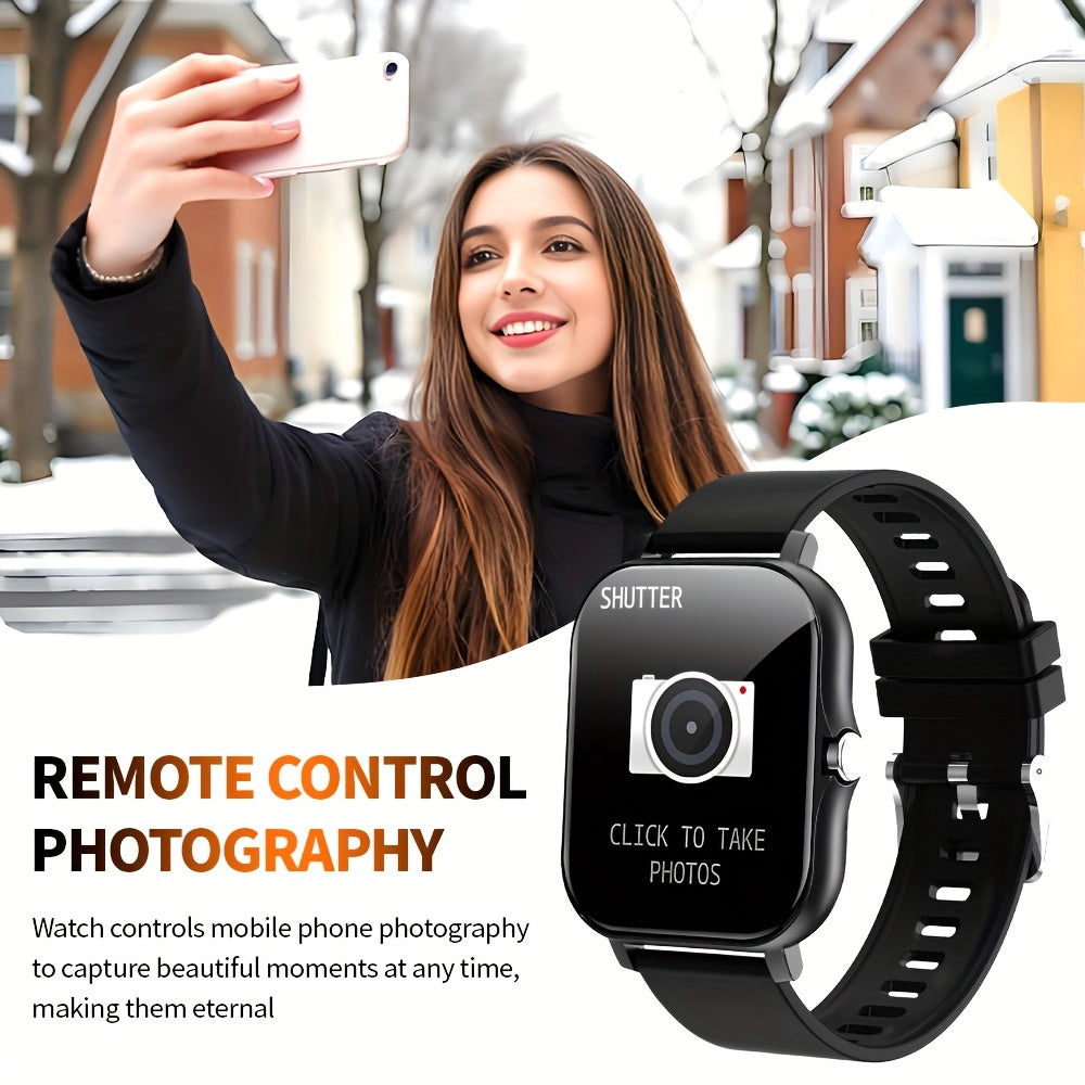 1.83" Smartwatch with Bluetooth Calling & Fitness Tracker
