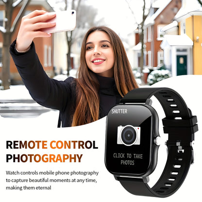 1.83" Smartwatch with Bluetooth Calling & Fitness Tracker