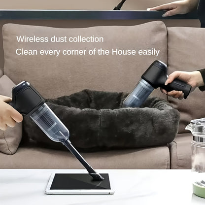 Wireless Vacuum Cleaner – Strong Suction USB Rechargeable
