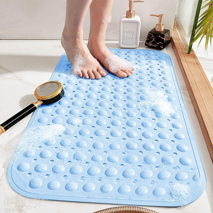 Large Non-Slip Shower Mat with Suction Cups