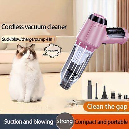 Wireless Handheld Vacuum Cleaner – Strong Suction USB Rechargeable