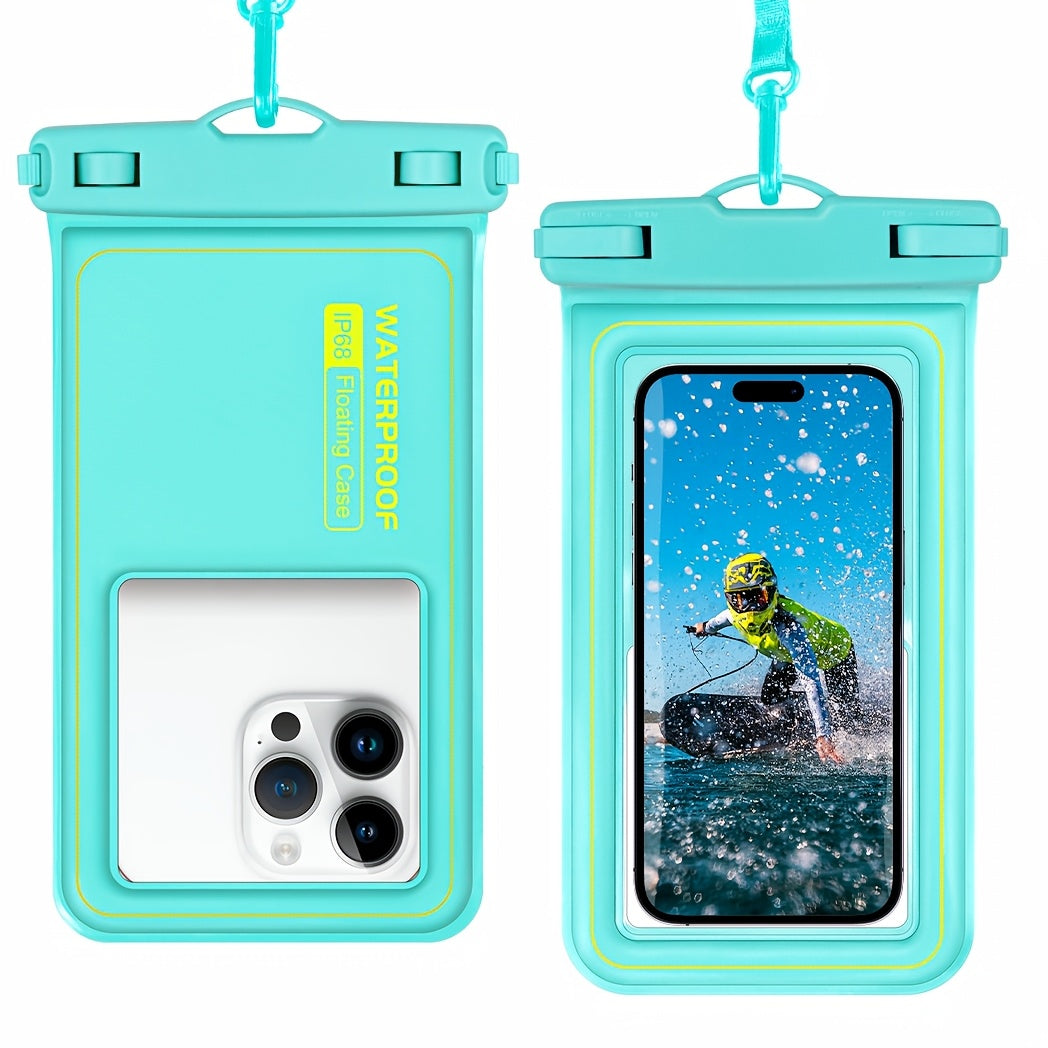 Waterproof Floating Phone Case – IPX8 Pouch with Lanyard