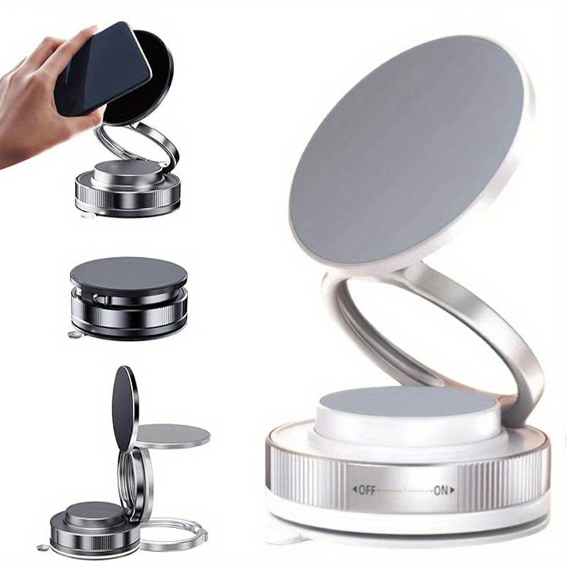 360° Adjustable Magnetic Phone Holder – Foldable Mount