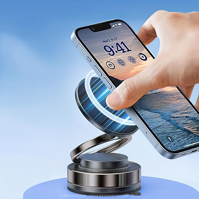 360° Adjustable Magnetic Phone Holder – Foldable Mount