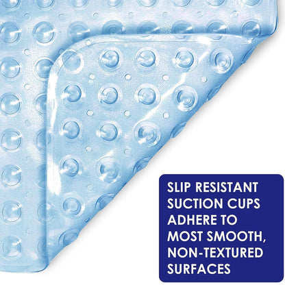 Large Non-Slip Shower Mat with Suction Cups