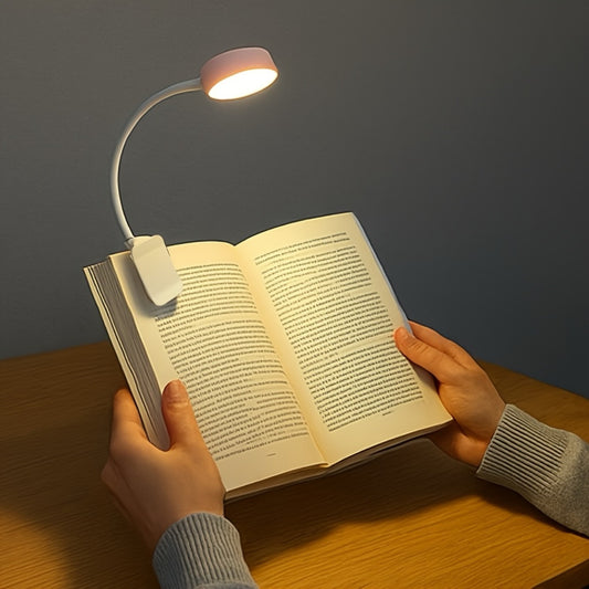 LED Clip-On Book Light – 3 Colour Modes