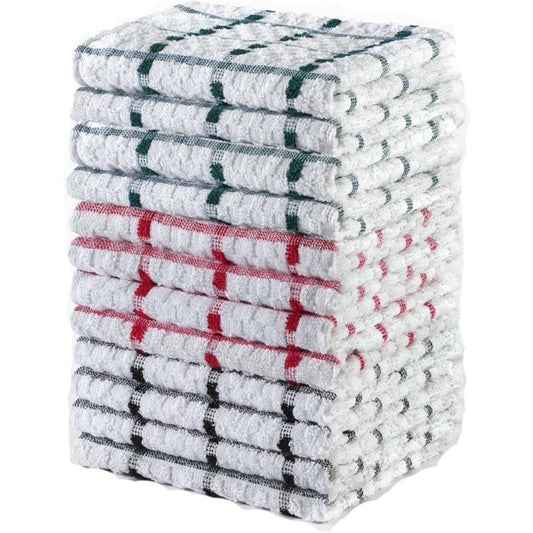 Extra Large Cotton Tea Towels – Soft & Absorbent Set