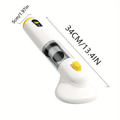 Pet Grooming Vacuum with Brush – 4KPA Suction