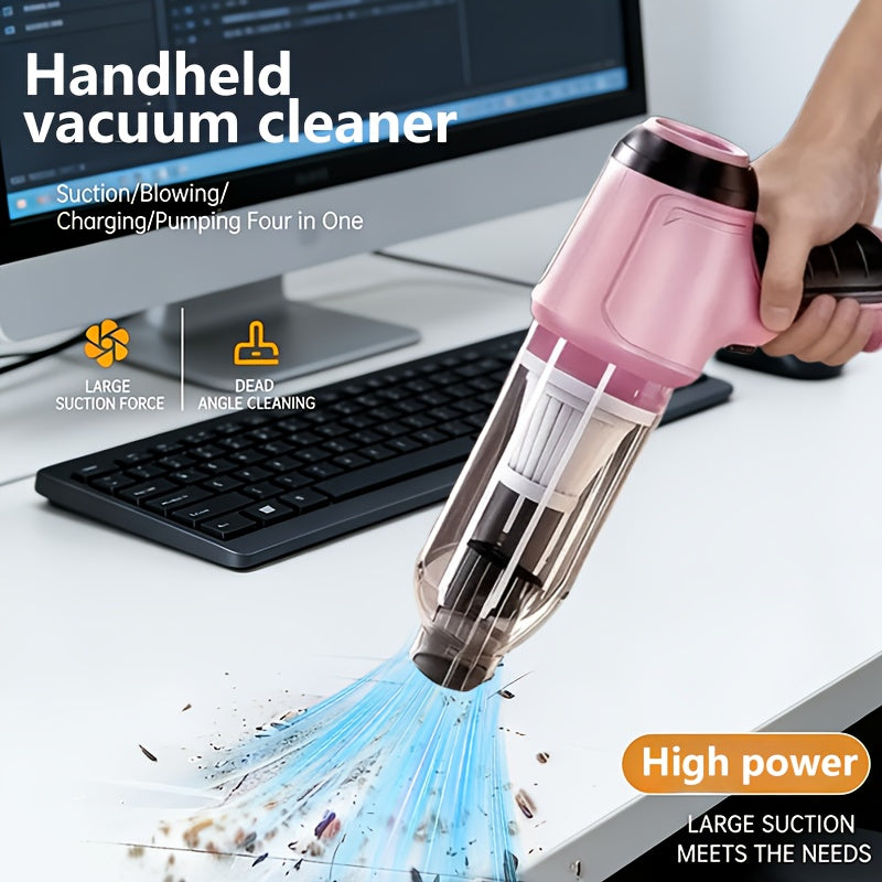 Wireless Handheld Vacuum Cleaner – Strong Suction USB Rechargeable
