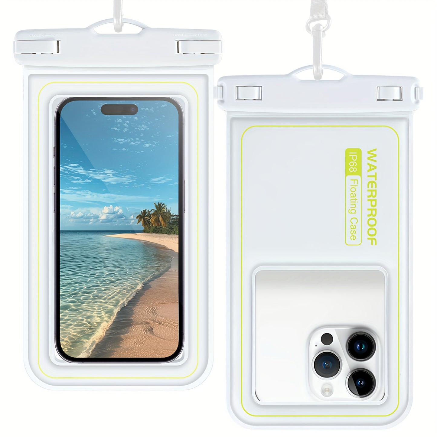 Waterproof Floating Phone Case – IPX8 Pouch with Lanyard