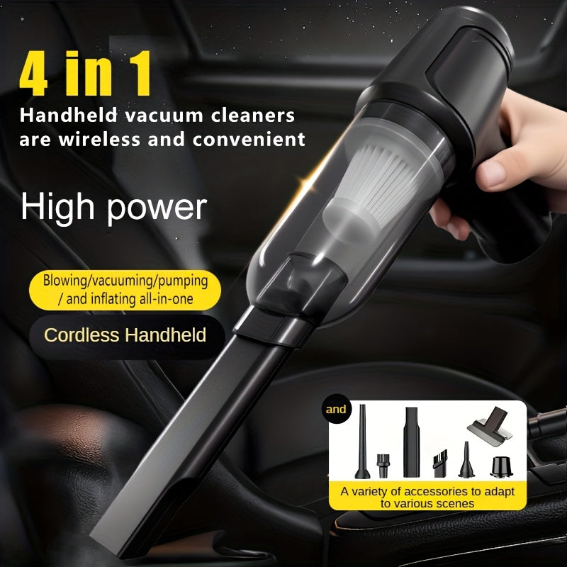 Wireless Vacuum Cleaner – Strong Suction USB Rechargeable