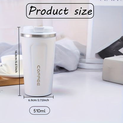 Insulated Stainless Steel Travel Mug – Leakproof Flask