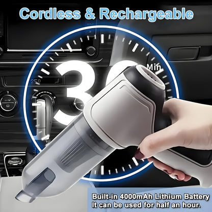Wireless Handheld Vacuum Cleaner – Strong Suction USB Rechargeable
