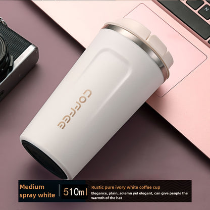 Insulated Stainless Steel Travel Mug – Leakproof Flask