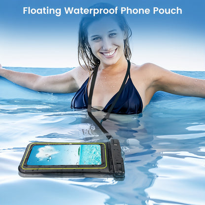 Waterproof Floating Phone Case – IPX8 Pouch with Lanyard