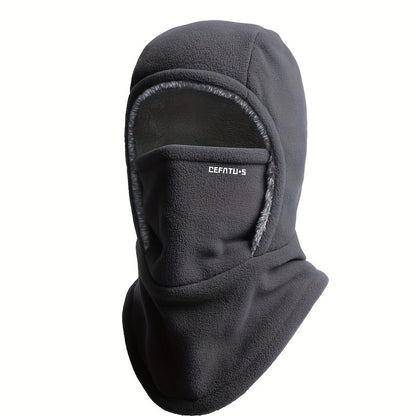 Winter Hood Scarf Face Mask – Windproof All-in-One Cover