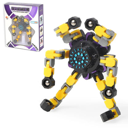 Deformable Fidget Spinner Chain – Stress Relief Toy