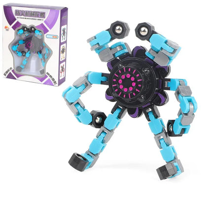 Deformable Fidget Spinner Chain – Stress Relief Toy