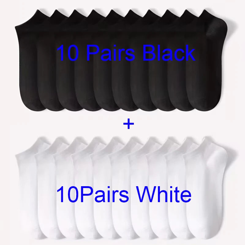 Unisex Ankle Socks (5/10 Pack) – Breathable Lightweight Sports & Daily Wear