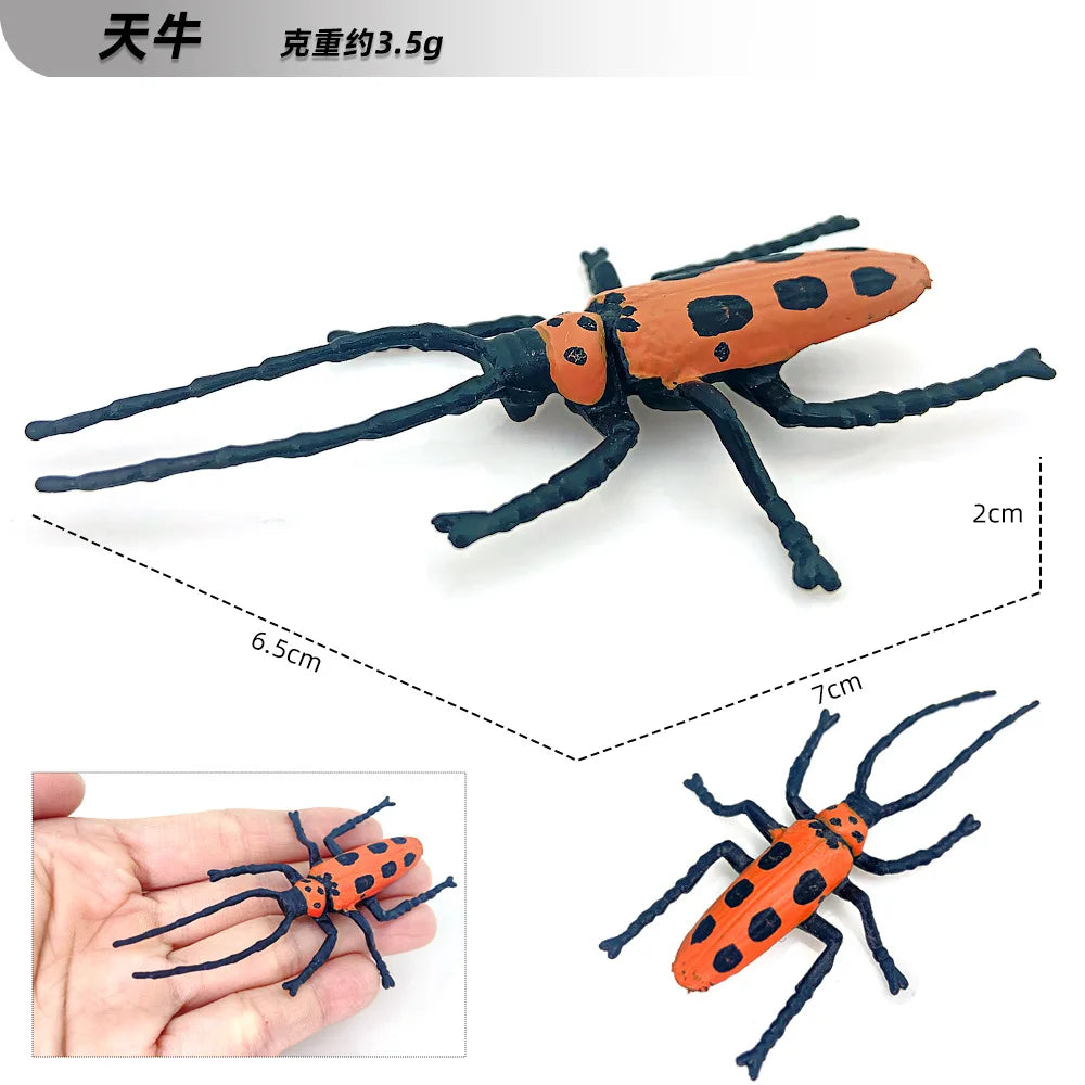 Miniature Insect & Animal Figures Set