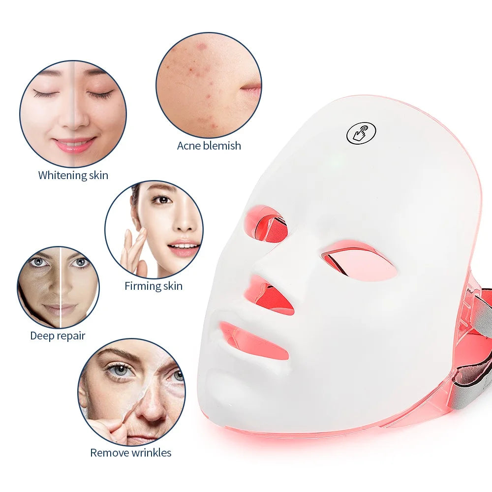 Wireless LED Facial Mask