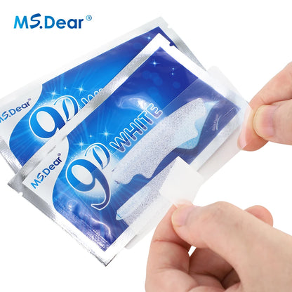 9D Teeth Whitening Strips – Advanced Gel Bleaching & Oral Care
