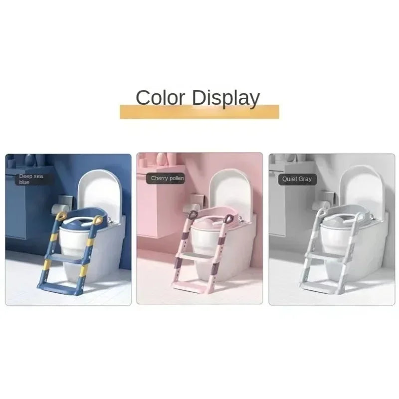 Foldable Toilet Step Stool for Boys & Girls