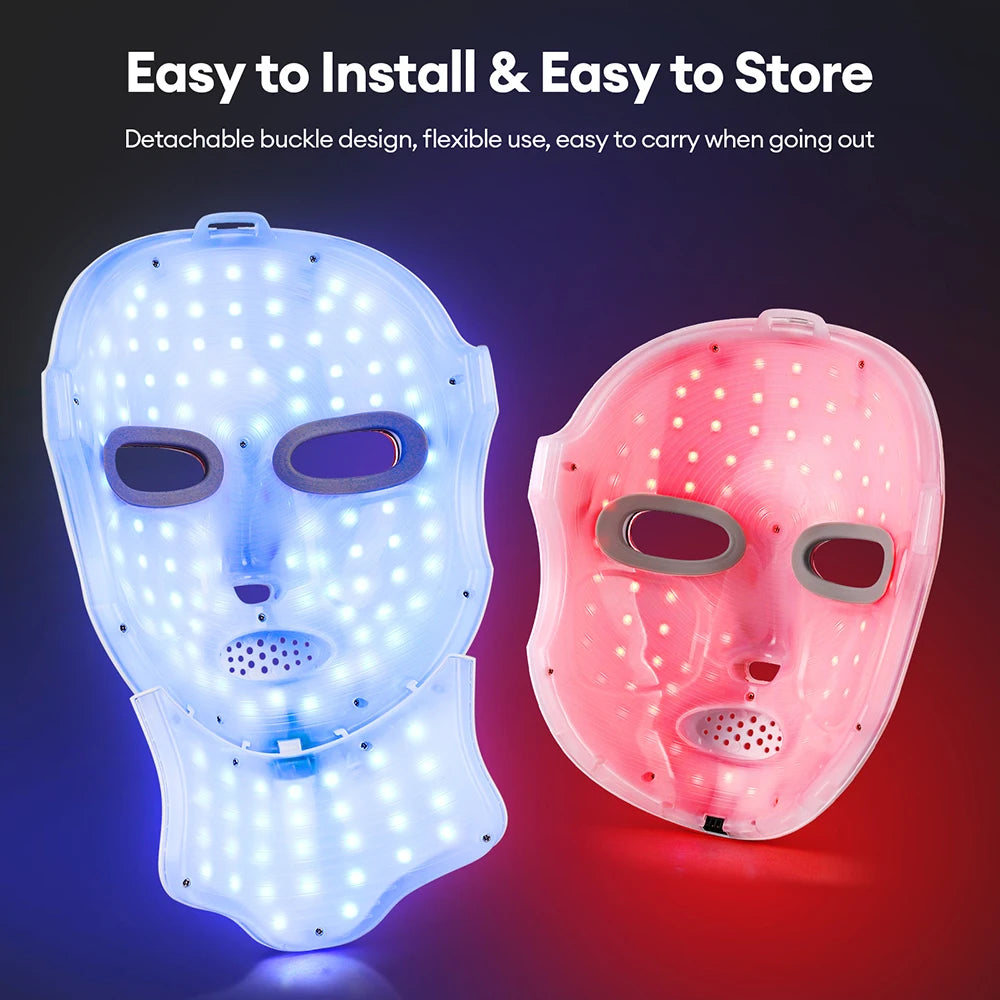 Rechargeable LED Facial & Neck Mask