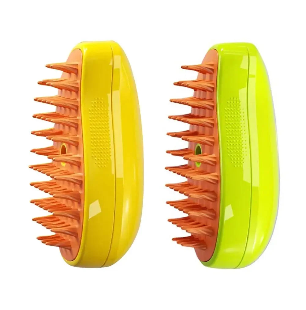 Pet Steam Brush – Electric Grooming & Massage Tool