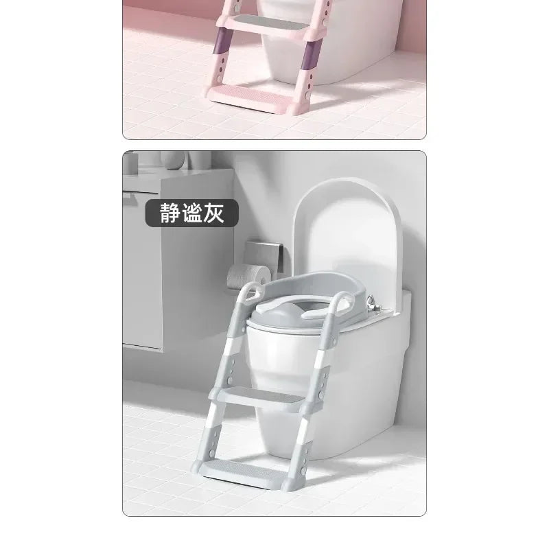 Foldable Toilet Step Stool for Boys & Girls