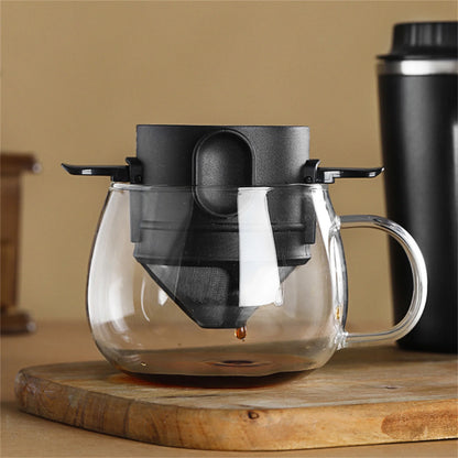 Travel-Friendly Pour-Over Coffee Maker Set