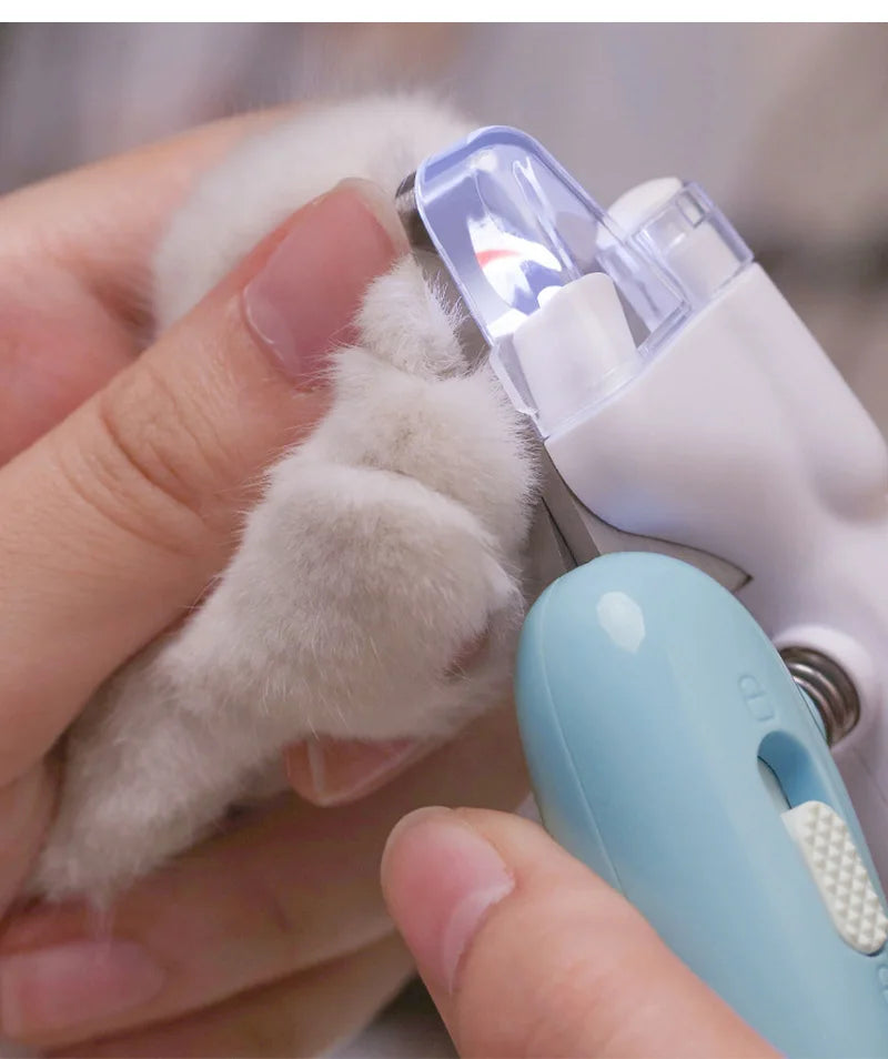 LED Pet Nail Clipper – Professional Dog & Cat Grooming Trimmer