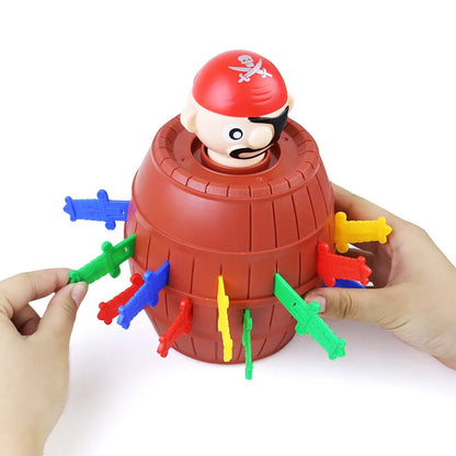 Pirate Barrel Pop-Up Game Toy for Kids