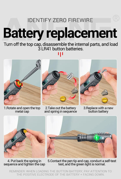Electric Voltage Tester Pen 70-600V
